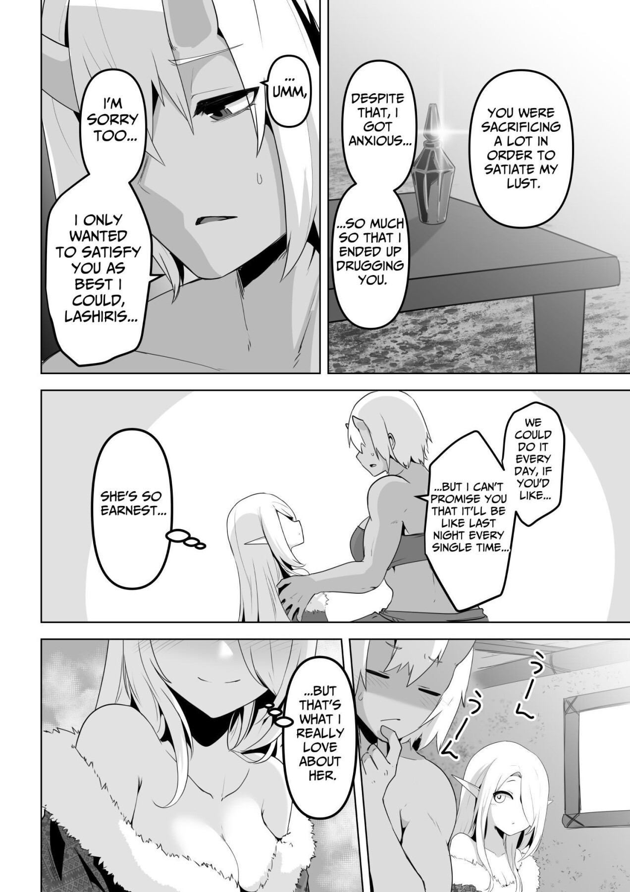 Hentai Manga Comic-Lustful Elf Wants To Be Violated Against Her Will-Read-58